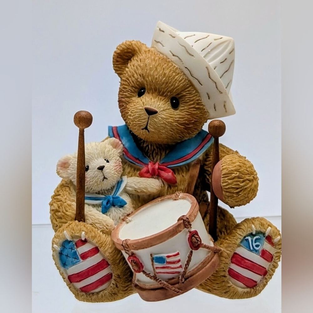 CHERISHED TEDDIES: GREGORY - "FROM SEA TO SHINING SEA YOU ARE THE 1 FOR ME"